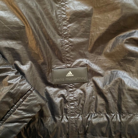 Adidas by Stella McCartney Black Hooded Jacket Size S - Picture 11 of 11